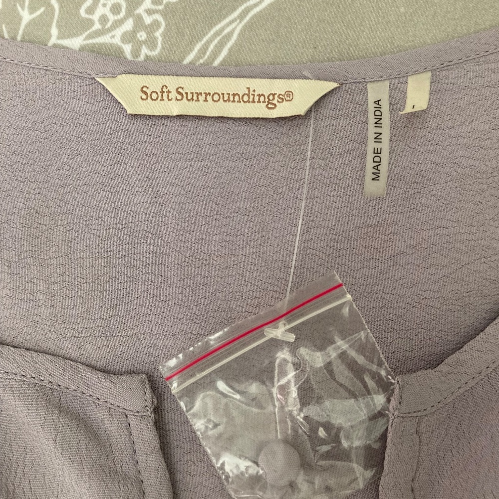 Soft Surroundings Lightweight tunic top - Picture 3 of 4